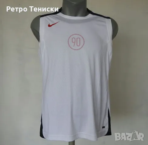 Tank • тренировъчен модел • №90 • Nike • бяло • размер S • Мъже