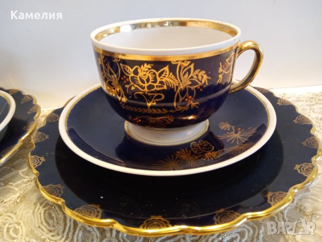 Руски порцелан , снимка 13 - Чаши - 42495417