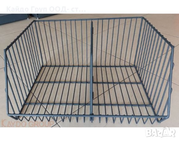 Телен кош с 1 подвижна преграда 50/40/26 см! НОВО НАЛИЧНИ! Търговско оборудване!, снимка 5 - Стелажи и щандове - 42012642