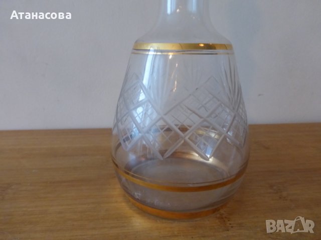 Стъклен сервиз за ракия 1940 г, снимка 4 - Сервизи - 41005064