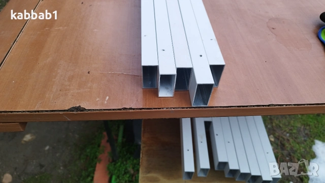 Алуминиев профил тръба - правоъгълни тръби 20/40, снимка 6 - Строителни материали - 53681169