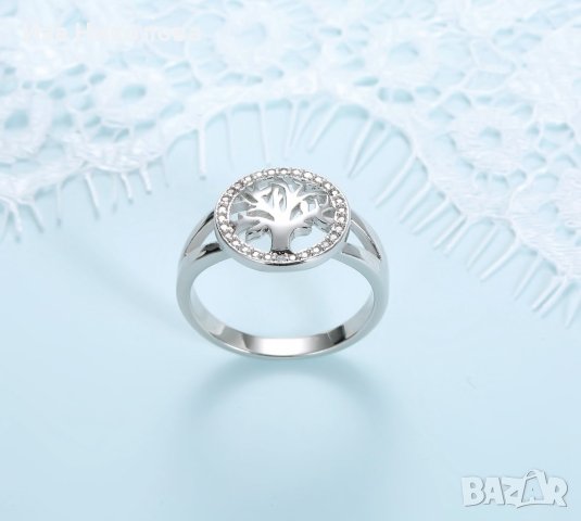 Сребърен пръстен Дървото на живота