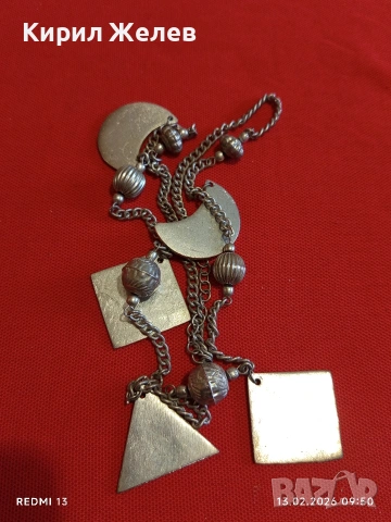 Дамско колие геометричен дизайн Бохо стил подходящ като акцентен аксесоар 51891, снимка 6 - Колиета, медальони, синджири - 53462461