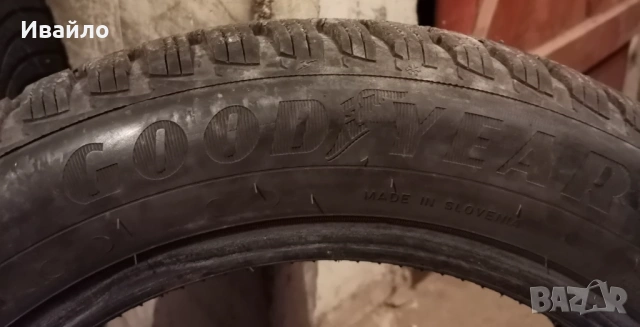 Продавам 4 броя Зимни гуми 205.55.16 на 1 сезон дот 2019 Goodyear , снимка 4 - Гуми и джанти - 53041154