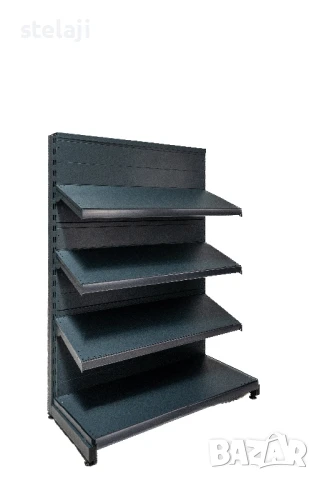 Стелажи за магазин в тъмно сив мат/НОВИ/ЕКО ЛАЙН, снимка 9 - Стелажи и щандове - 50869259