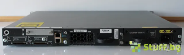Суич Cisco Catalyst 3750E, снимка 2 - Суичове - 50191714