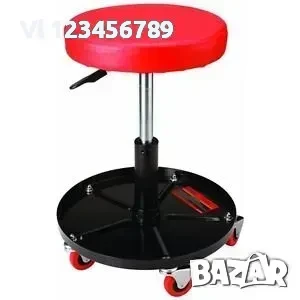 Автомонтьорски стол с поставка за инструменти, снимка 2 - Други инструменти - 50556804