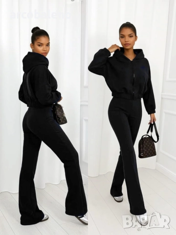 Дамски комплект от суитшърт и панталон Melissa, 4цвята , снимка 8 - Комплекти - 51991575