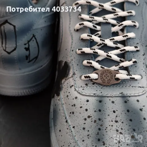 Nike Air Force 1 x Chrome Hearts Custom, снимка 7 - Други - 50156780
