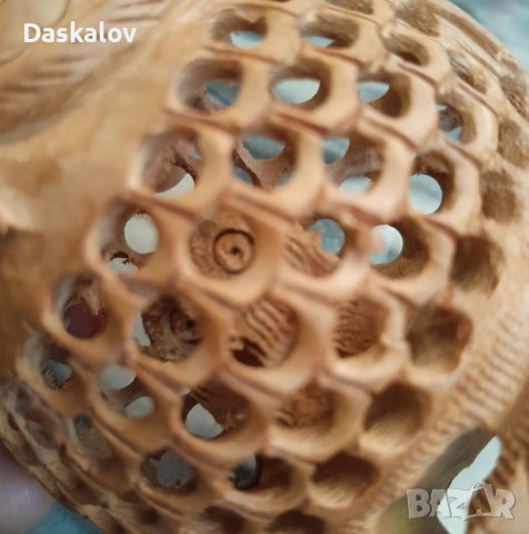 Продавам дървено декоративно бухалче, снимка 3 - Декорация за дома - 41182950