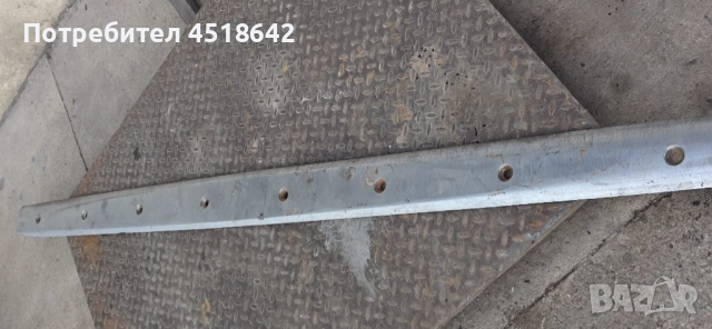 нож за кофа на телескопичен товарач, 8 отвора 240см, за bobcat, iL38.70HF