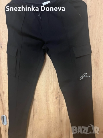 BOSS спортен памучен панталон, снимка 3 - Детски анцузи и суичери - 52586064