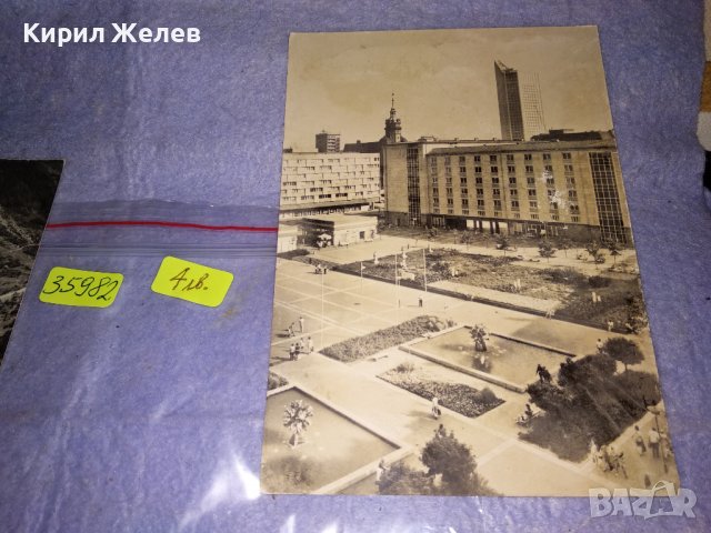 ЛОТ 4 СТАРИ ПОЩЕНСКИ КАРТИЧКИ - МОСКВА ЛАЙПЦИГ ГРАДОВЕ ПРИРОДА ЧЕРНО-БЕЛИ РЕДКИ за КОЛЕКЦИЯ 35982, снимка 3 - Филателия - 39434809