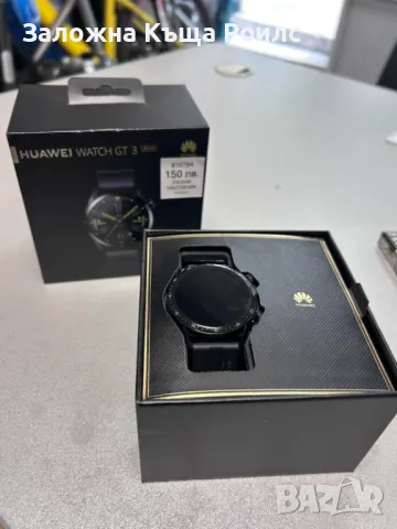Смарт Часовник Huawei GT 3 46 мм – с леки драскотини, в кутия с зарядно