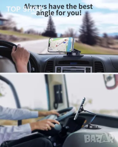 JOYEKY Супер магнитна стойка за автомобил за телефон iPhone, Huawei, снимка 2 - Аксесоари и консумативи - 49546342