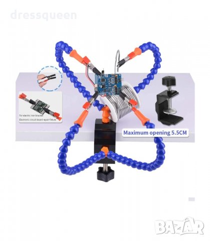 3122 Стойка за запояване-Трета ръка, снимка 14 - Поялници и запояване - 34238940