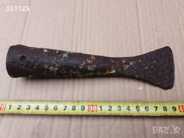 възрожденска кована огрипка , снимка 3 - Антикварни и старинни предмети - 34699931