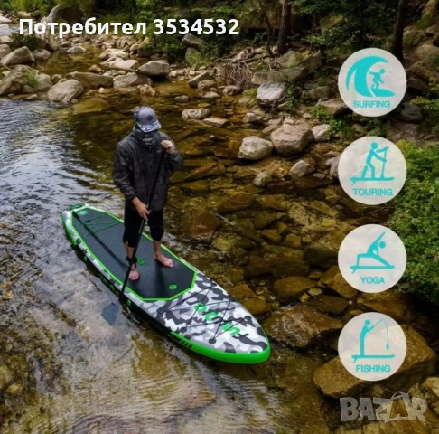 Падъл борд, снимка 3 - Водни спортове - 53761519