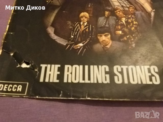 The rolling stones big hits (high tide and green grass) Decca грамофонна плоча голяма -1966г., снимка 3 - Грамофонни плочи - 42691807