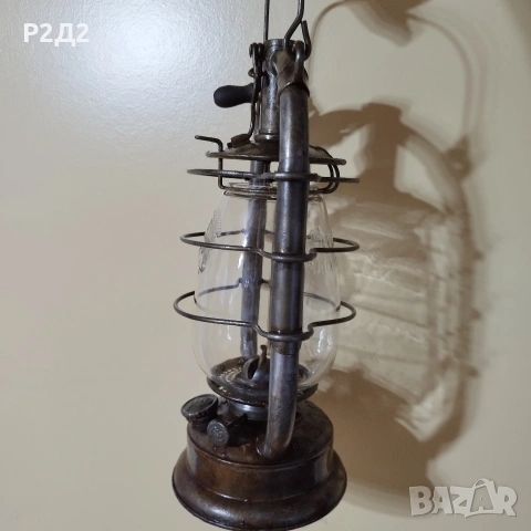 Стар газов фенер FEUERHAND 423, снимка 3 - Антикварни и старинни предмети - 53588490