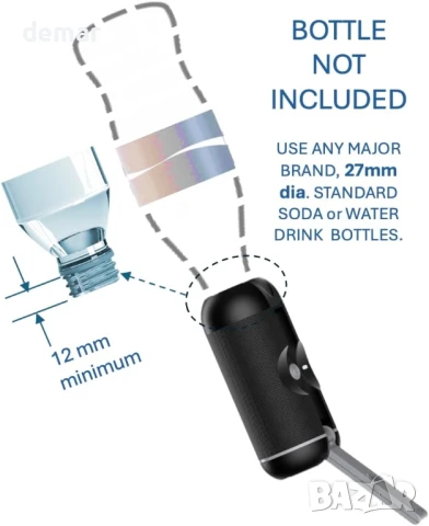 VIKKEN® iGo Travel Биде USB-Type C, Електрическо акумулаторно мобилно, снимка 3 - Други - 50917618