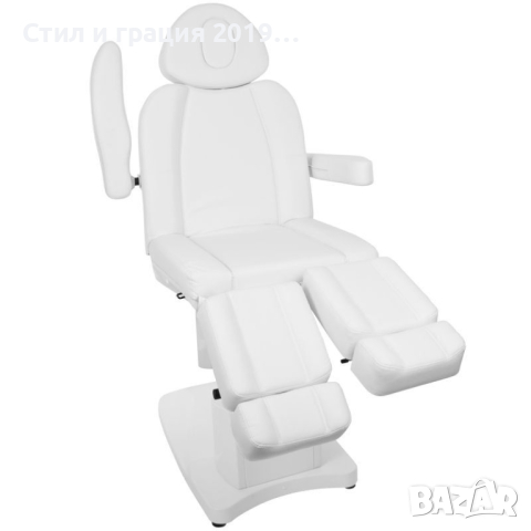 Стол за педикюр Azzurro 708AS (3мотора) - сив/бял, снимка 2 - Педикюр и маникюр - 44513430