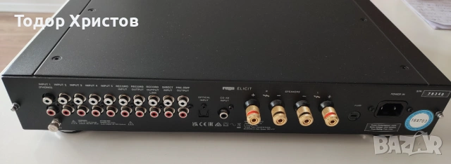 Стерео усилвател Rega Elicit MK5, снимка 5 - Ресийвъри, усилватели, смесителни пултове - 53503788