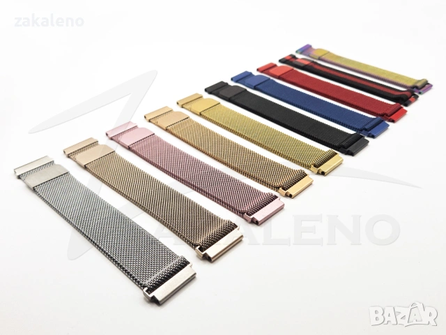 BM09 Milanese каишка Apple Huawei Galaxy Watch Xiaomi Garmin Amazfit