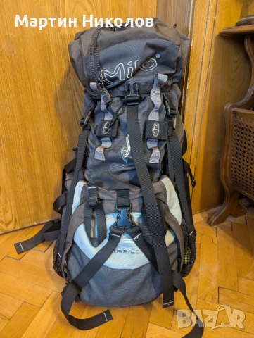 Туристическа раница Milo - 60 литра вместимост