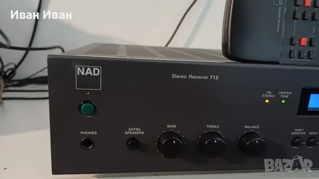 Ресиивър NAD 712, снимка 3 - Ресийвъри, усилватели, смесителни пултове - 56315426