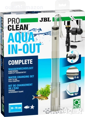 JBL PROCLEAN AQUA IN-OUT COMPLETE,Пълен комплект за смяна на вода на аквариум 