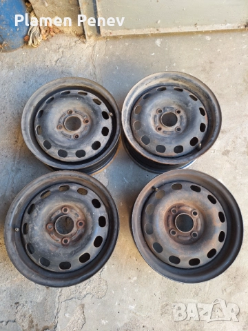 Метални джанти 4х108 R14, 63,4 мм ценрален отвор, снимка 3 - Гуми и джанти - 52929101