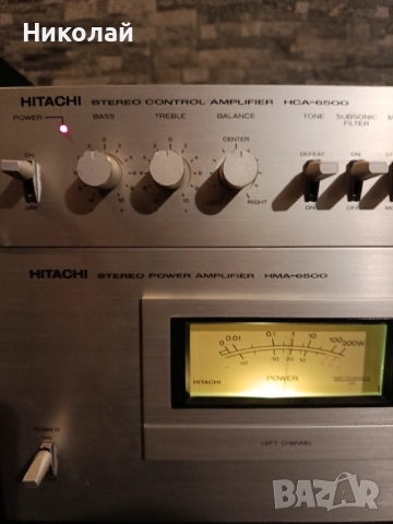 HITACHI HMA-6500 & HCA-6500 Пред и Крайно стъпало, снимка 5 - Ресийвъри, усилватели, смесителни пултове - 52799327