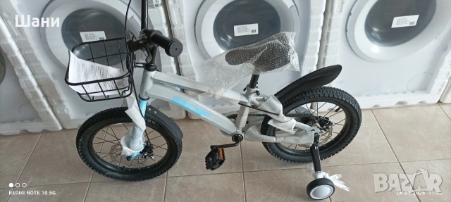 Детски велосипед 16 цола дискови спирачки., снимка 5 - Велосипеди - 53424417