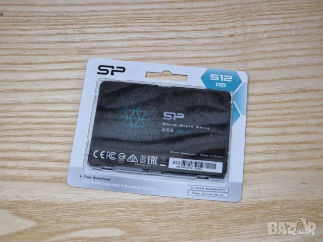 ⚠️Нов бърз SSD диск ССД хард диск 512GB Silicon Power за лаптоп или компютър laptop pc computer, снимка 1