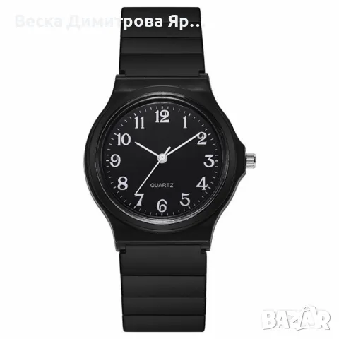 Кварцов дамски часовник със силиконова каишка – Ежедневен стил и практичност, снимка 6 - Дамски - 49970305