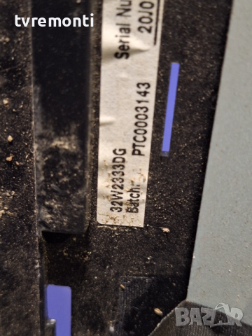 лед диоди от панел 96.32S03.004 от телевизор TOSHIBA модел 32L2333D, снимка 3 - Части и Платки - 44804457