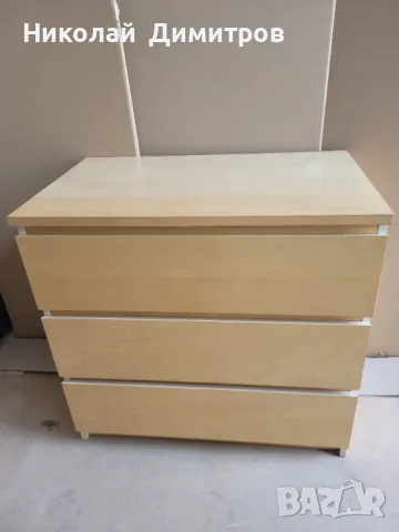 Продавам шкаф фурнир с 3 чекмеджета, снимка 9 - Шкафове - 49853446