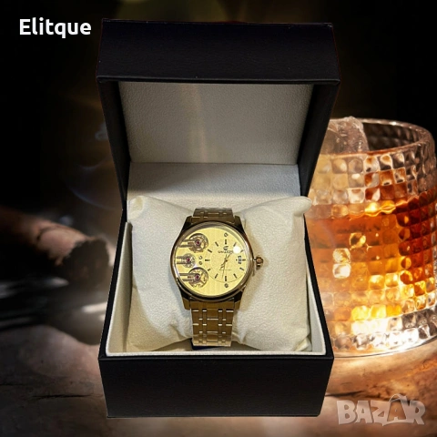 Луксозен мъжки часовник със съвършени детайли, снимка 5 - Мъжки - 53561671