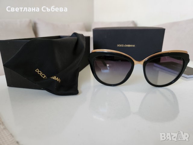 Слънчеви очила Dolce & gabbana оригинални , снимка 3 - Слънчеви и диоптрични очила - 41395516