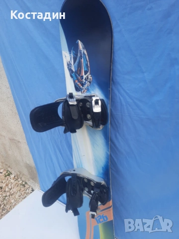 Сноуборд  Burton Chopper 126 см. с автомати., снимка 5 - Зимни спортове - 53066934