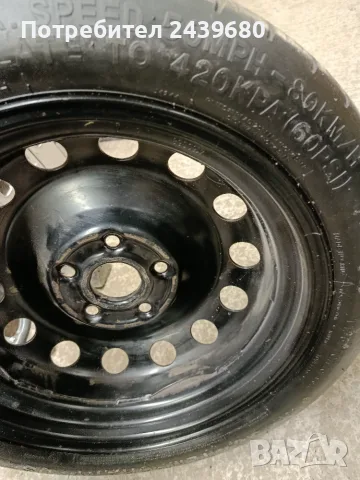 Резервна гума патерица 16" 5×112, снимка 6 - Гуми и джанти - 56358276