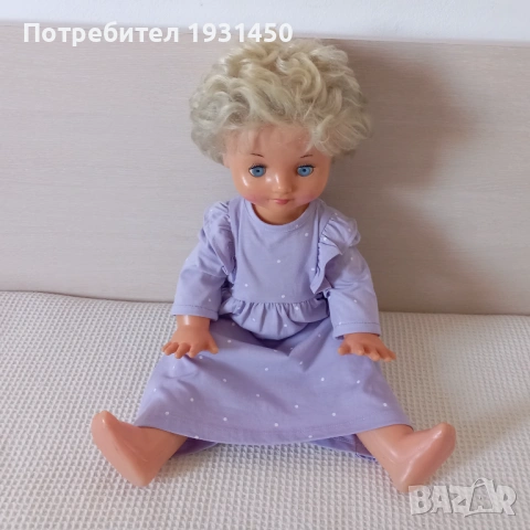 кукла руска- СССР голяма 65см., снимка 5 - Кукли - 53766089