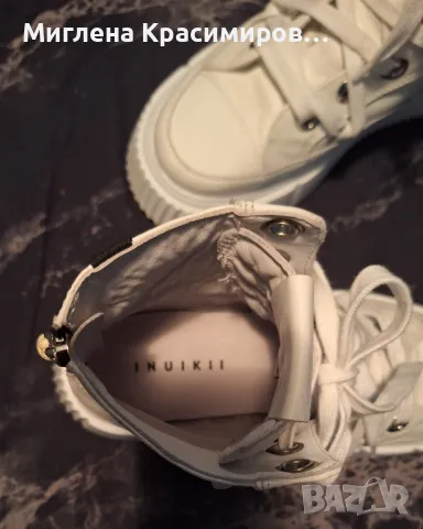 Високи кецове на платформа lnuikii, снимка 5 - Дамски боти - 48217475