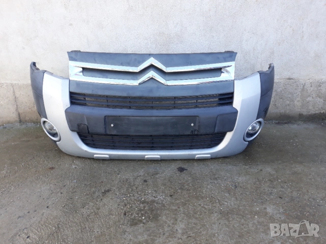 предна броня за ситроен берлинго пежо партнер 08-15 маска решетки халогени CITROEN BERLINGO PEUGEOT 