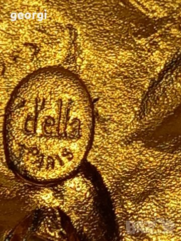 Метална брошка листо, снимка 4 - Други - 44164822