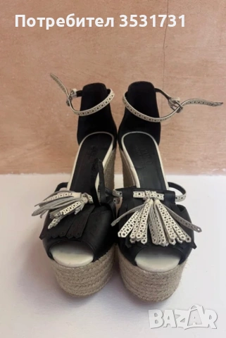 Polo Ralph Lauren платформи размер 38 - нови, снимка 4 - Сандали - 53398959