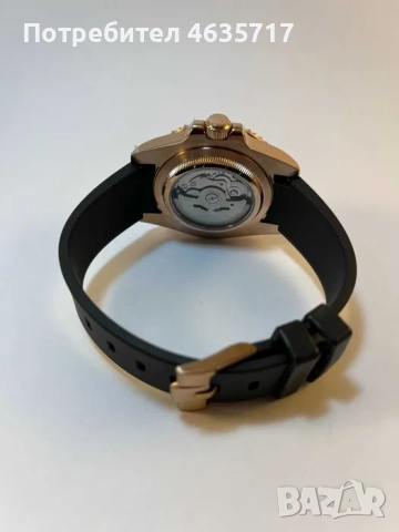 Часовник Seiko Yacht-Мaster Rose Gold (mod), снимка 3 - Мъжки - 52220269