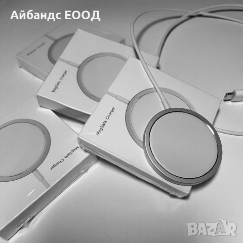 Apple безжично зарядно Magsafe USB Type C 15W, снимка 5 - Безжични зарядни - 50964256