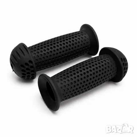 Черни детски дръжки за велосипед 95 mm комплект 2 броя
